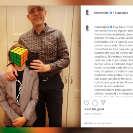 El hijo mayor de Risto Mejide cumple 10 años