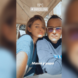 Laura Escanes disfruta del último día de otoño