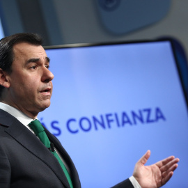 Fernando Martínez Maillo presenta las líneas básicas de la Ponencia Política. EUROPA PRESS