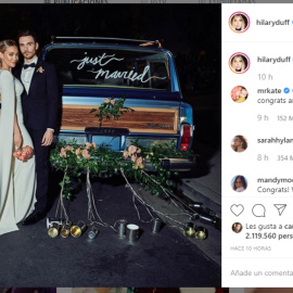 Hilary Duff se da el 'sí, quiero' con Matthew Koma