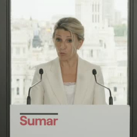 Yolanda Díaz asume los malos resultados de las europeas y deja su cargo como coordinadora de Sumar