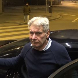 Harrison Ford disfruta de la noche madrileña en plenas fiestas
