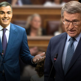 Rifirrafe entre Feijóo y Sánchez