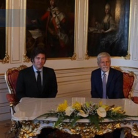 Javier Milei se reúne con Petr Pavel en Praga