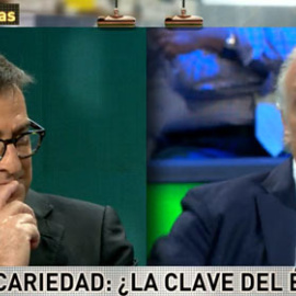 Un momento durante el espacio.