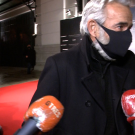 Imanol Arias huye de la prensa al ser preguntado por su situación judicial