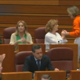 Desalojan a Gamarra de la bancada de los procuradores del PP en las Cortes de CyL