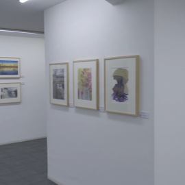 Acuarelistas Vascos exponen en Bilbao un centenar de obras