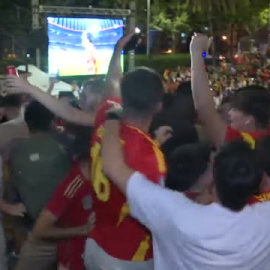 España vibra con la victoria de la selección