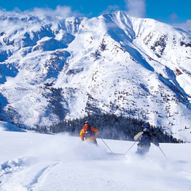 La estación estadounidense de Aspen es una de las mayores atracciones para los amantes del esquí.