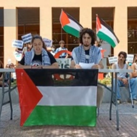 La Acampada por Palestina exige una respuesta clara y que los rectores rompan con Israel