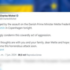 Von der Leyen, Michel y Metsola condenan el ataque contra la primera ministra danesa