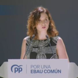 Ayuso alaba el pacto del PP para una Ebau común ante la estrategia de "carcoma" de Sánchez