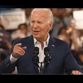 Biden insiste en un anuncio que seguirá en campaña: "Cuando te derriban, te levantas"