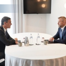 Sánchez se reúne con el presidente eslovaco a la espera de un acuerdo sobre cargos en la UE