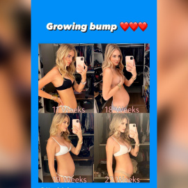 Chiara Ferragni comparte lo bien que le sienta su sexto mes de embarazo