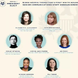 La comunicación de Biden, en manos de las mujeres