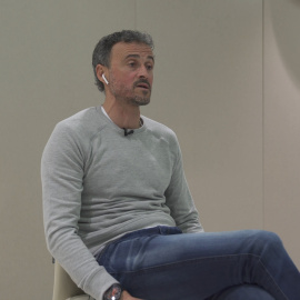 Así ha vivido Luis Enrique el sorteo de la UEFA Nations League