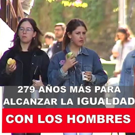 279 años más para alcanzar la igualdad con los hombres
