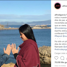 Alfred recurre a la meditación para superar su ruptura con Amaia