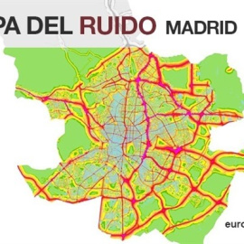 Mapa del ruido de Madrid / EUROPA PRESS