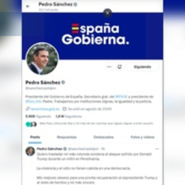 Sánchez condena el ataque a Trump: "La violencia y el odio no tienen cabida en democracia"