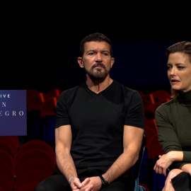 Antonio Banderas estrena su programa musical 'Escena en Blanco & Negro'