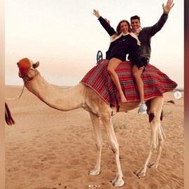Alice y Morata continúan sus vacaciones en Dubai