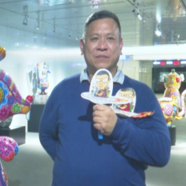 El artista Hung Yi, "satisfecho" por exponer en Ciutat Arts i Ciències