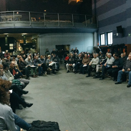 Encuentro de las bases de Podemos Euskadi, celebrado este domingo en Durango (Bizkaia).- PODEMOS
