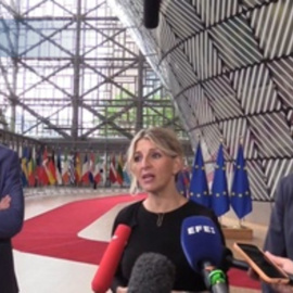 Díaz anuncia que se ha logrado un acuerdo entre Sumar y PSOE para derogar la ley mordaza