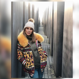 Elena Tablada disfruta de las navidades en Berlín