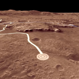 Descubre el cráter Jezero, el destino del rover Mars 2020