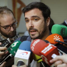 El coordinador general de IU, Alberto Gazón. EFE