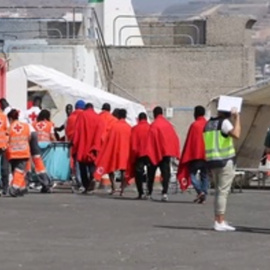 Llegan a Gran Canaria 69 personas a bordo de una embarcación