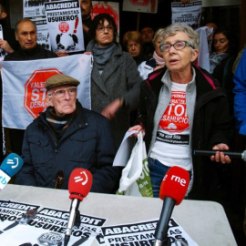Patxi Zubiarre, de 84 años, iba a ser desahuciado este miércoles de su casa de toda la vida / STOP DESAHUCIOS