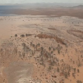 Imágenes de las inundaciones en la zona desértica de Figuig en Marruecos