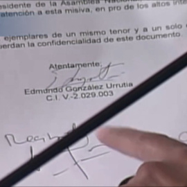 González Urrutia acata fallo que confirma victoria de Maduro, según Parlamento de Venezuela