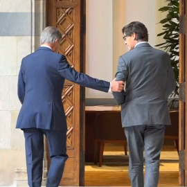Illa se reúne con el expresidente catalán Artur Mas en la Generalitat
