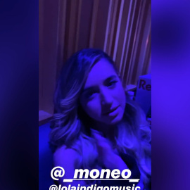 Beret presenta a Lola Índigo como su nueva "corista"