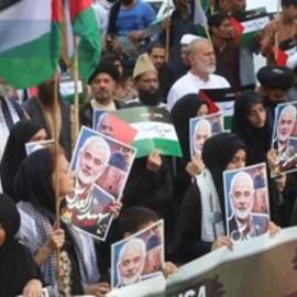 Miles de pakistaníes se concentran en Islamabad por el asesinato del líder de Hamás Ismail Haniyeh