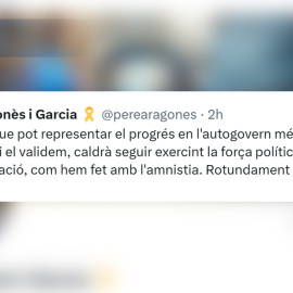 Aragonès ve en el preacuerdo con el PSC "un salto adelante sin precedentes" y dice que votará "sí"