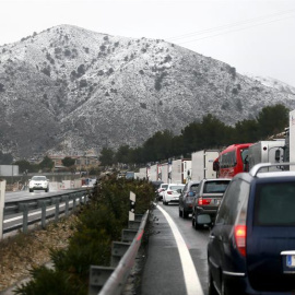 Carreteras afectadas por la nieve / EFE