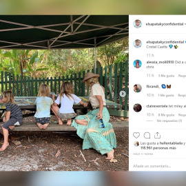 Elsa Pataky disfruta de un día en familia en la naturaleza