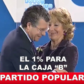 El 1% para la caja 'B' del PP