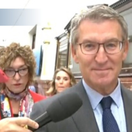 Feijóo ve una broma la nueva negociación de la senda de déficil y no aclara si participará