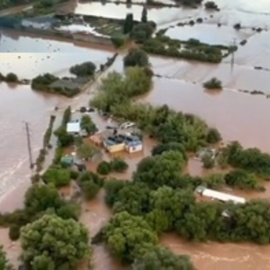 Ocho tramos de carreteras de Menorca permanecen cortados por inundación