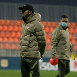 Entrenamiento del Atlético de Madrid