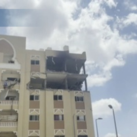 La casa de los gemelos recién nacidos fallecidos en un ataque israelí en Gaza