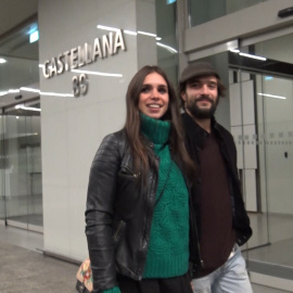 Elena Furiase y Gonzalo Sierra disfrutan de una cena románica